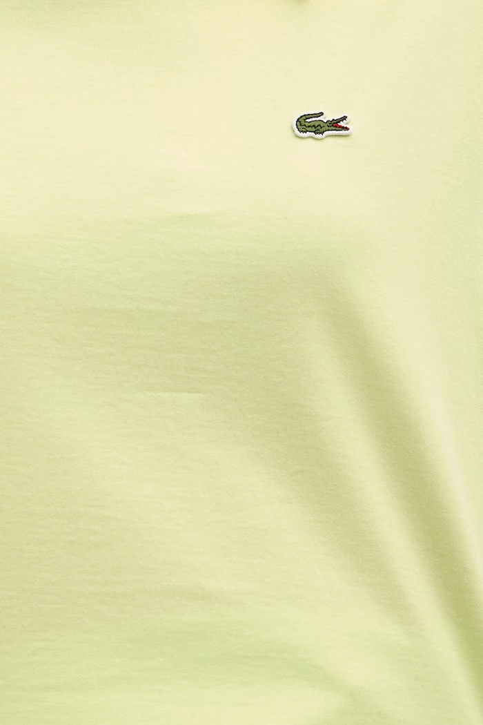 Lacoste t-shirt Γυναικείο βαμβακερό TF7215 πράσινο