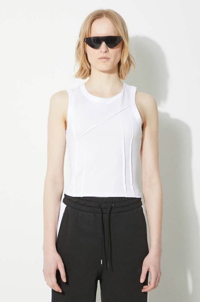 KSUBI top Fragment Tank White sima fehér WSP24SI005