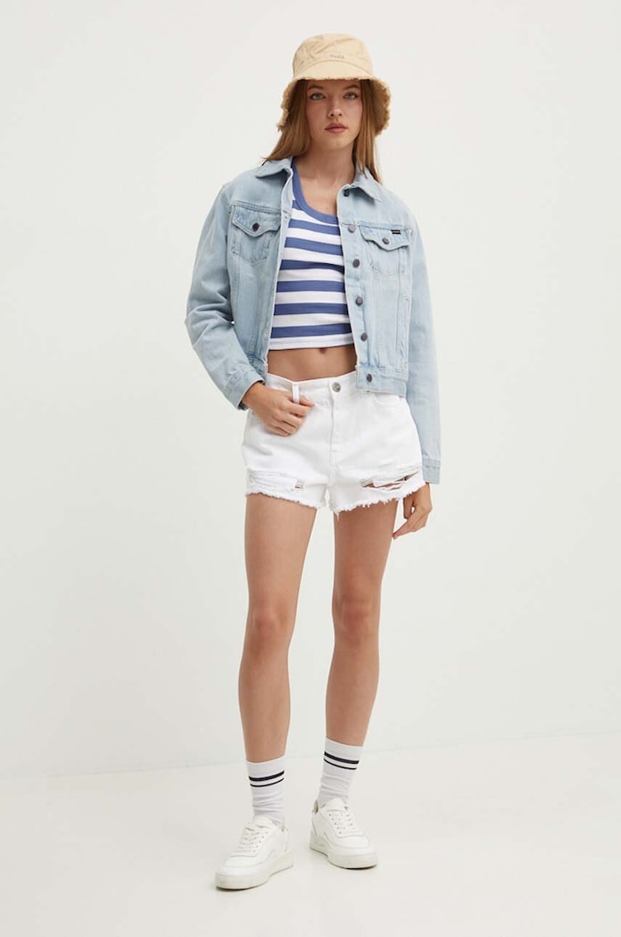 Top Hollister Co. KI339.3546.204 námořnická modř SS24