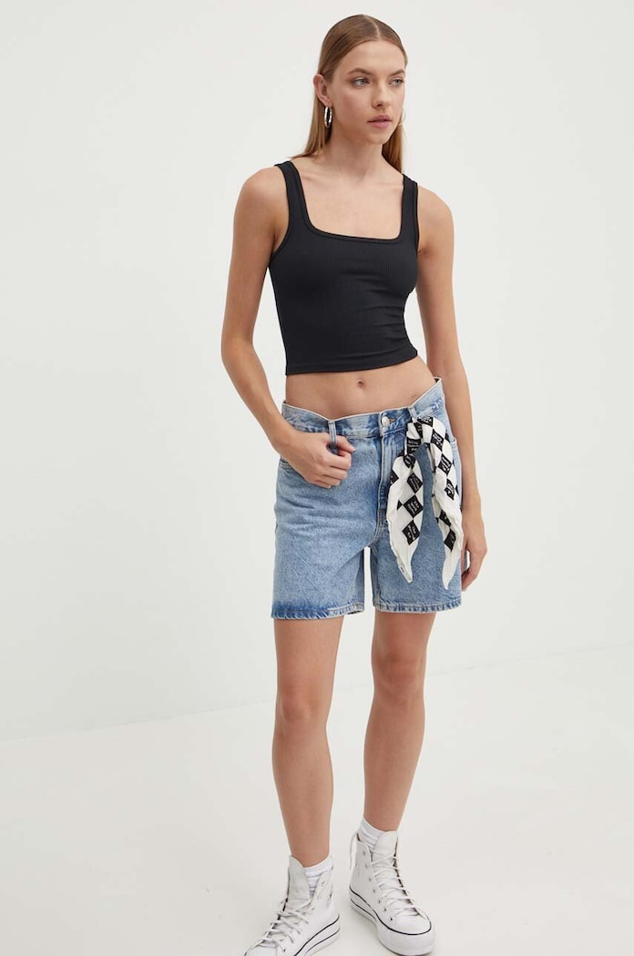 Top Hollister Co. KI339.3553.900 čierna SS24