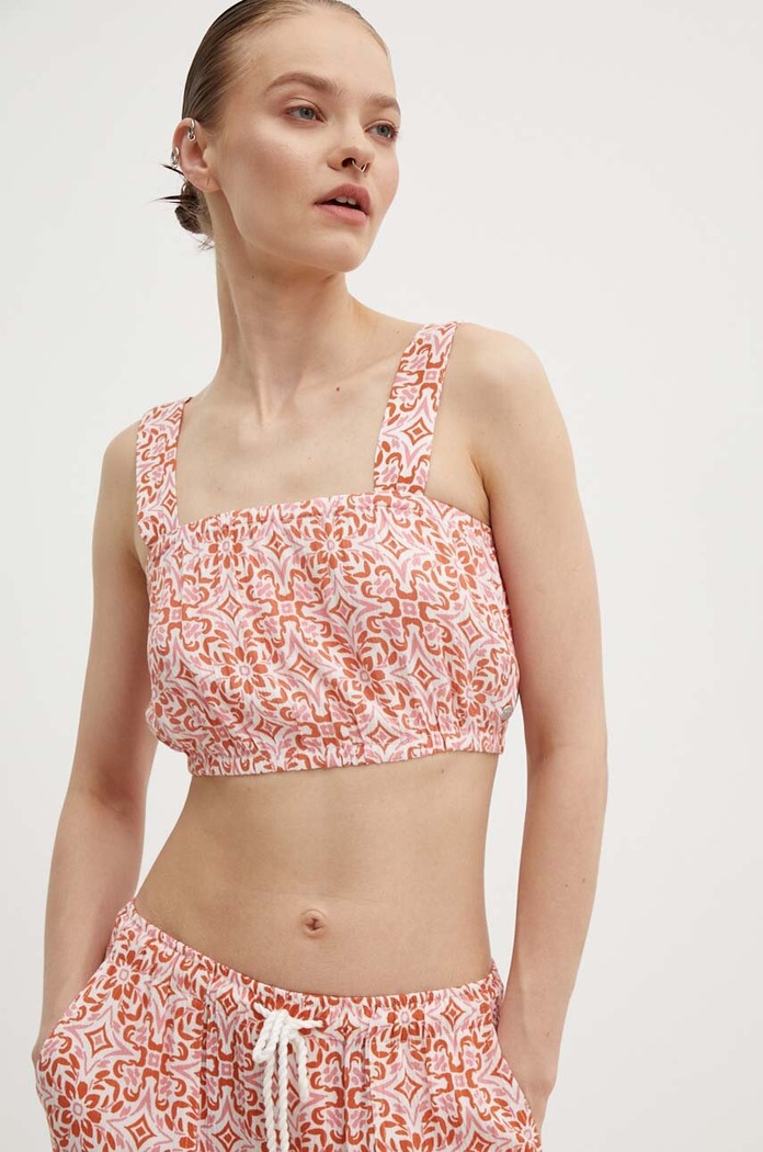 Top Roxy VILLA WOVEN regular oranžová ERJWT03623