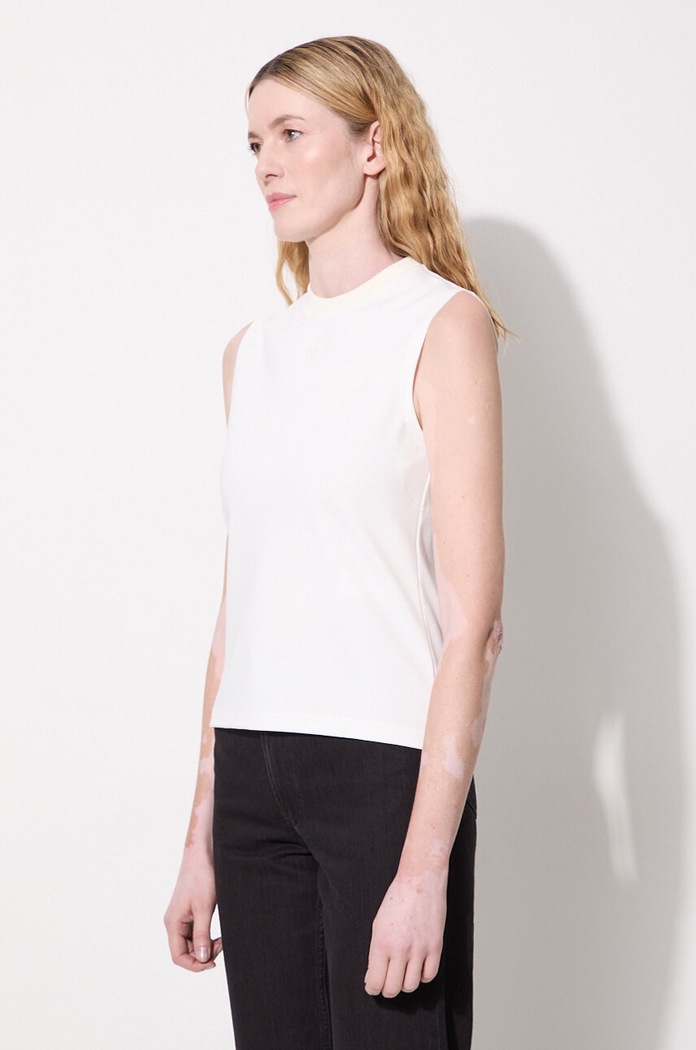 Топ JW Anderson Anchor Embroidery Tank Top белый JO0216.PG0999.001