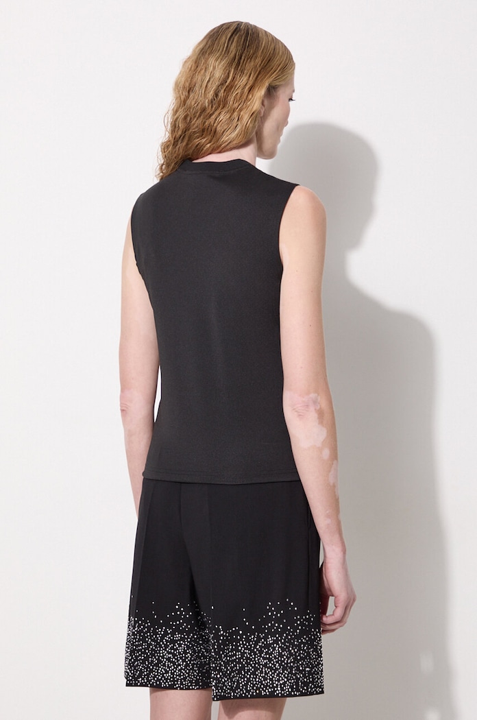 Одежда Топ JW Anderson Anchor Embroidery Tank Top JO0216.PG0999.999 чёрный