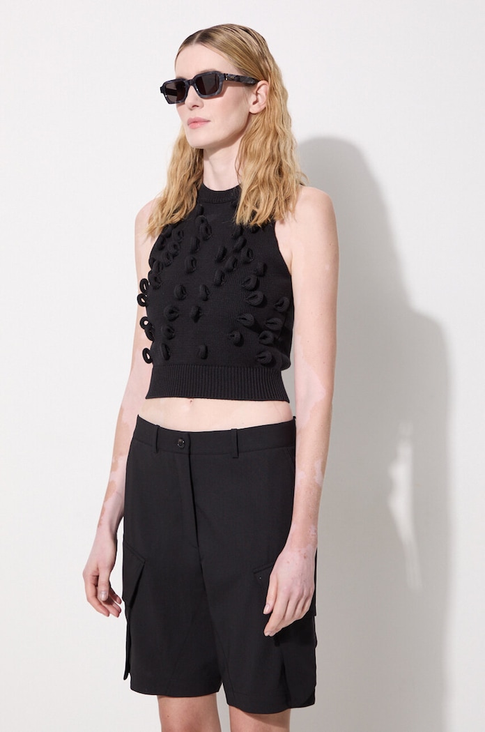 Елек JW Anderson Loop Tank Top черен KW1137.YN0327.999