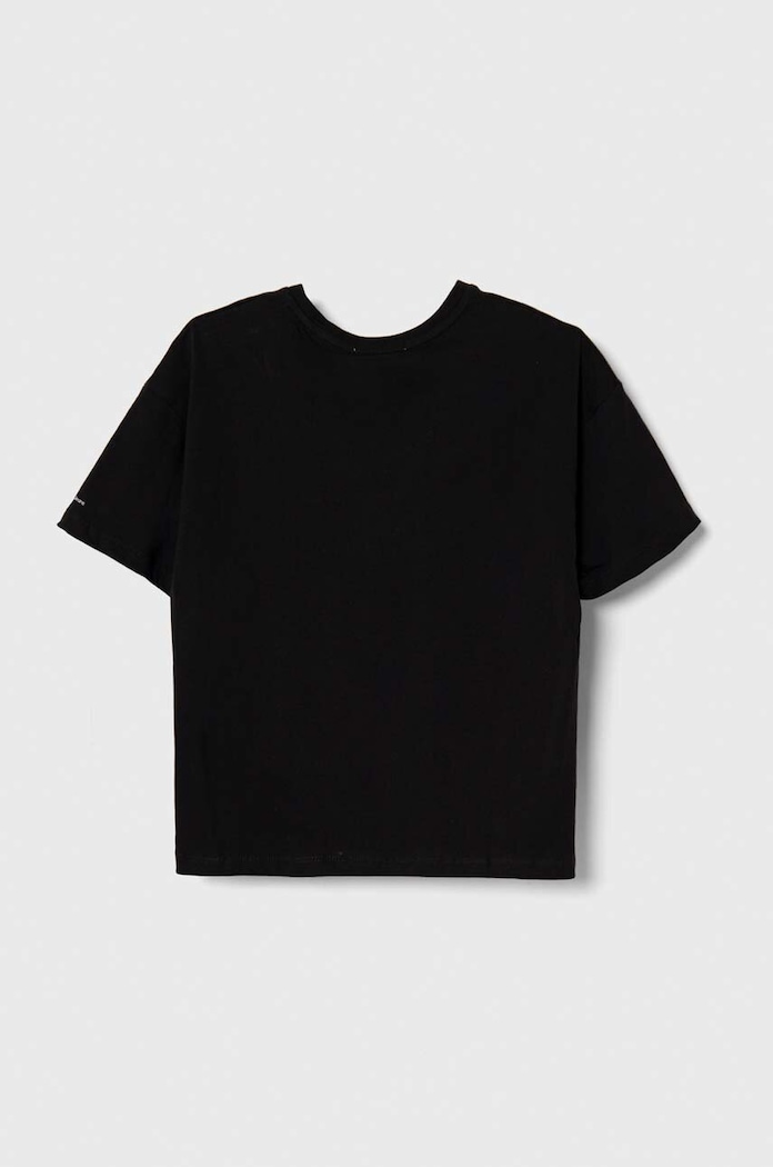 Dječja pamučna majica kratkih rukava Calvin Klein Jeans IG0IG02136.128.176.PPYH crna SS24