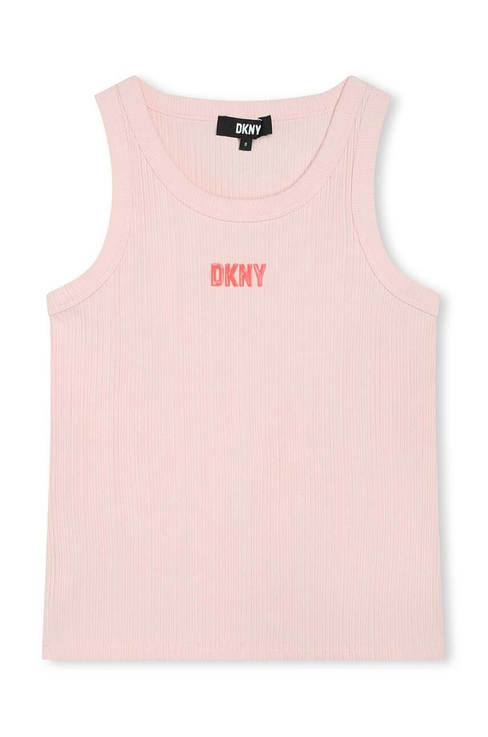 Detský top Dkny D60081.114.150 ružová SS24