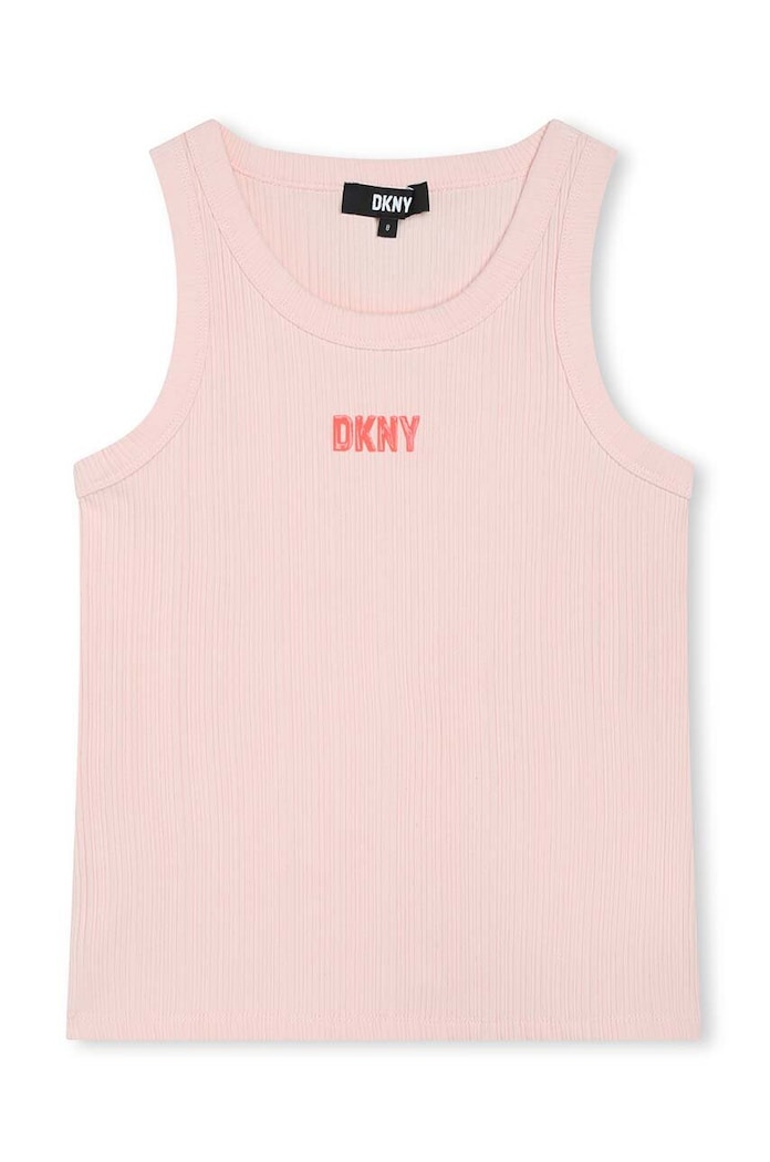 Detský top Dkny D60081.114.150 ružová SS24
