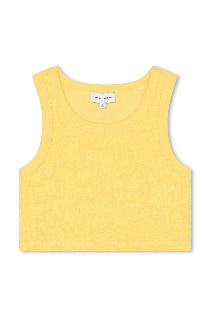 Marc Jacobs top copii W60181.156 aur SS24