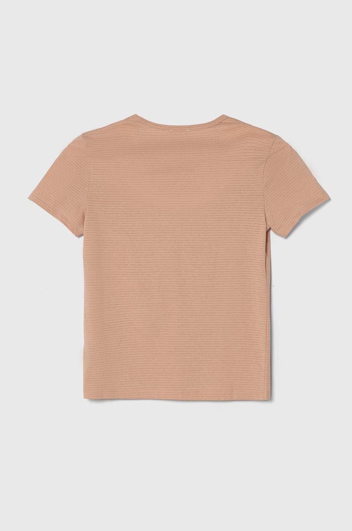 United Colors of Benetton t-shirt dziecięcy 30DDC10HT.G.Seasonal beżowy SS24