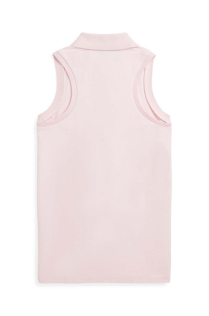 Polo Ralph Lauren top dziecięcy bawełna różowy 313935086001