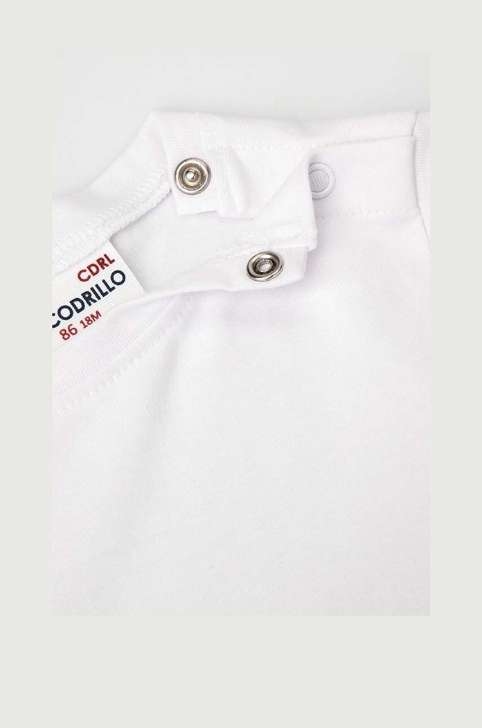 Fete Coccodrillo tricou copii WC4143204LGD alb