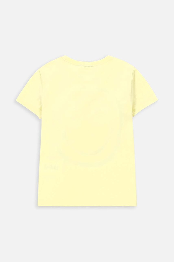 Coccodrillo T-shirt dziecięcy WC4143201VGC żółty SS24