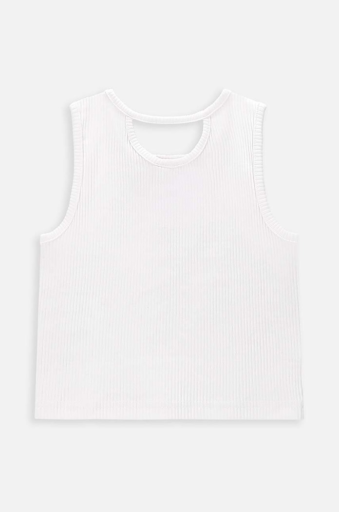 Παιδικό top Coccodrillo WC4143304HGJ λευκό SS24