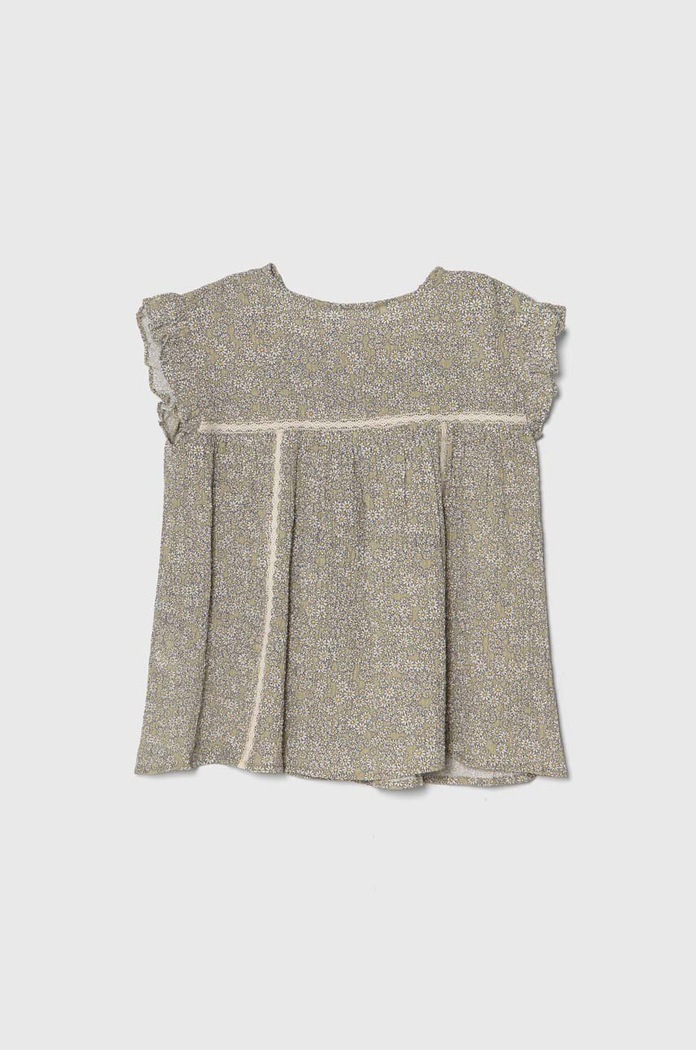 Παιδικό μπλουζάκι United Colors of Benetton 5RFGCQ02S.G.Seasonal πράσινο SS24