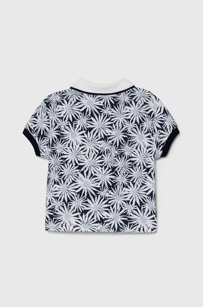 United Colors of Benetton polo dziecięce 3LRYG300Q.P.Seasonal granatowy SS24