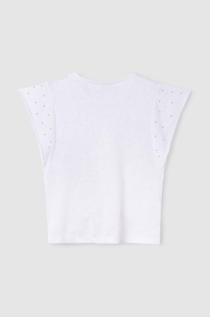 Mayoral t-shirt dziecięcy 6019.8E.Junior.PPYH biały SS24