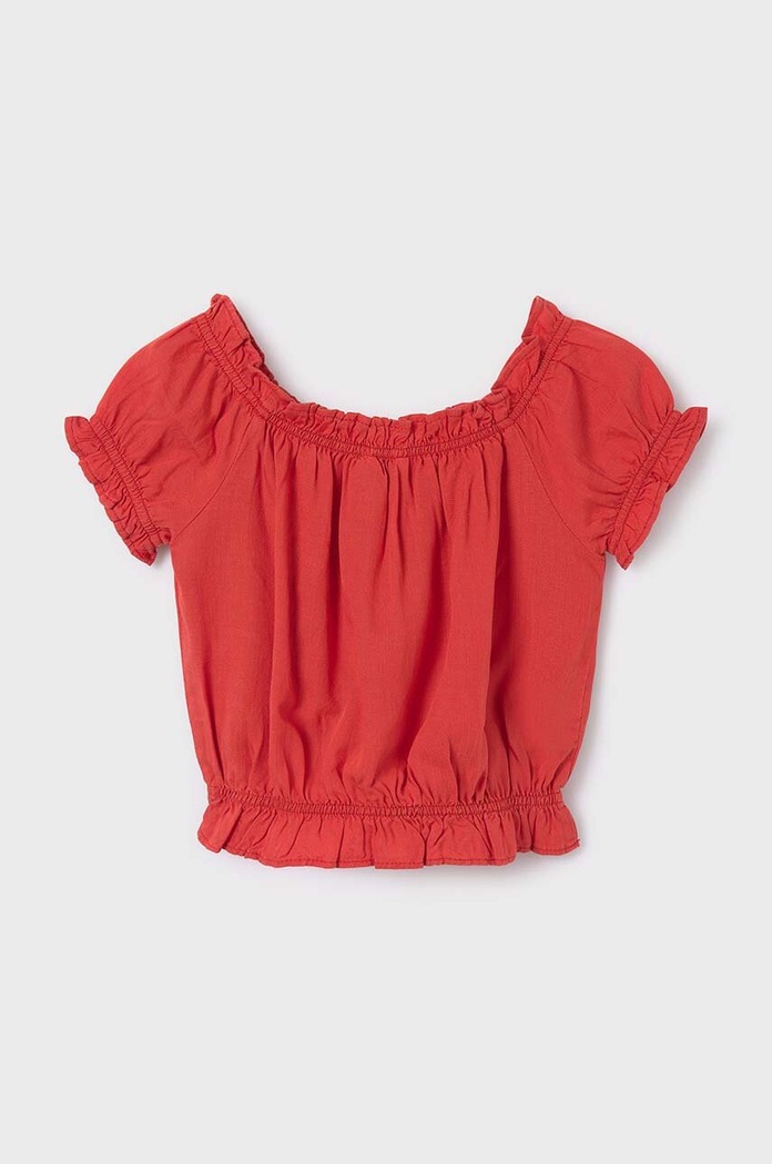 Fete Mayoral Bluza copii 6026.8E.Junior.PPYH portocaliu