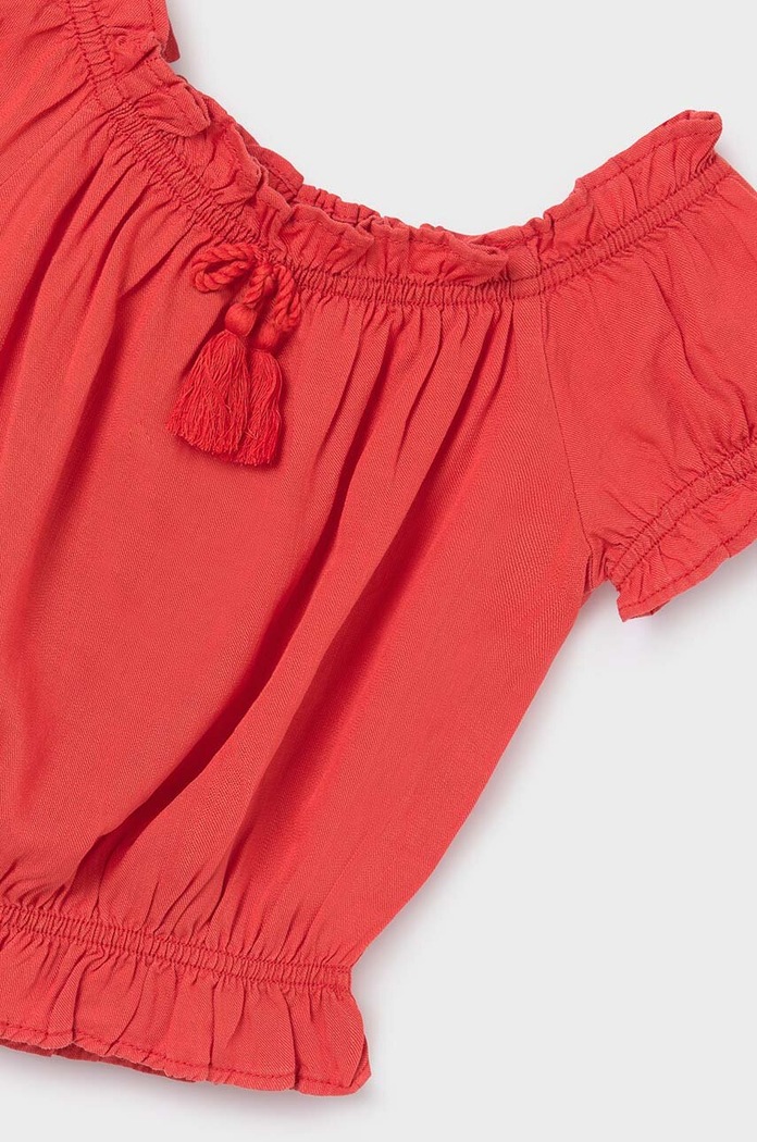 Bluza copii Mayoral 6026.8E.Junior.PPYH portocaliu