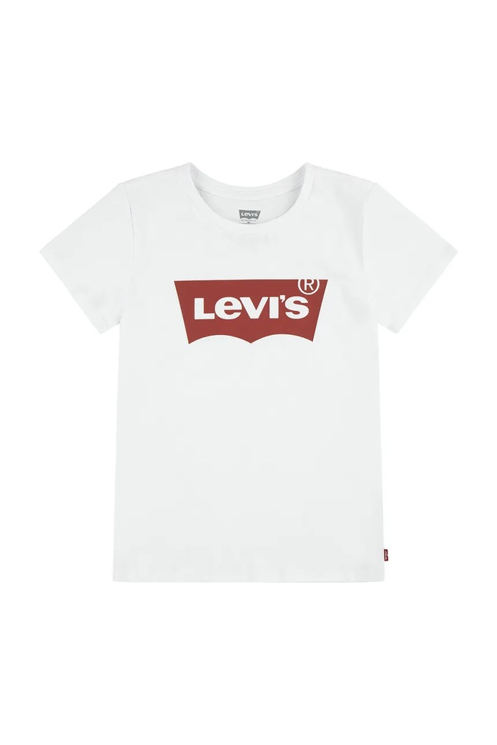 Levi's gyerek póló LVG BATWING TEE nyomtatásos fehér 3EK825