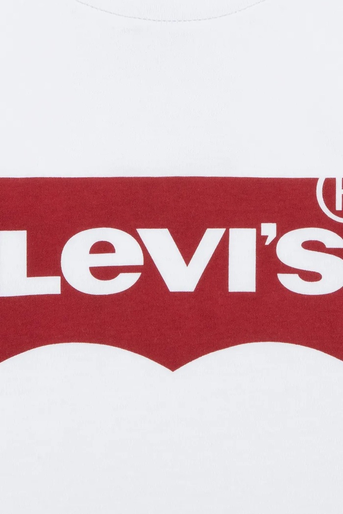 Levi's tricou copii alb 3EK825