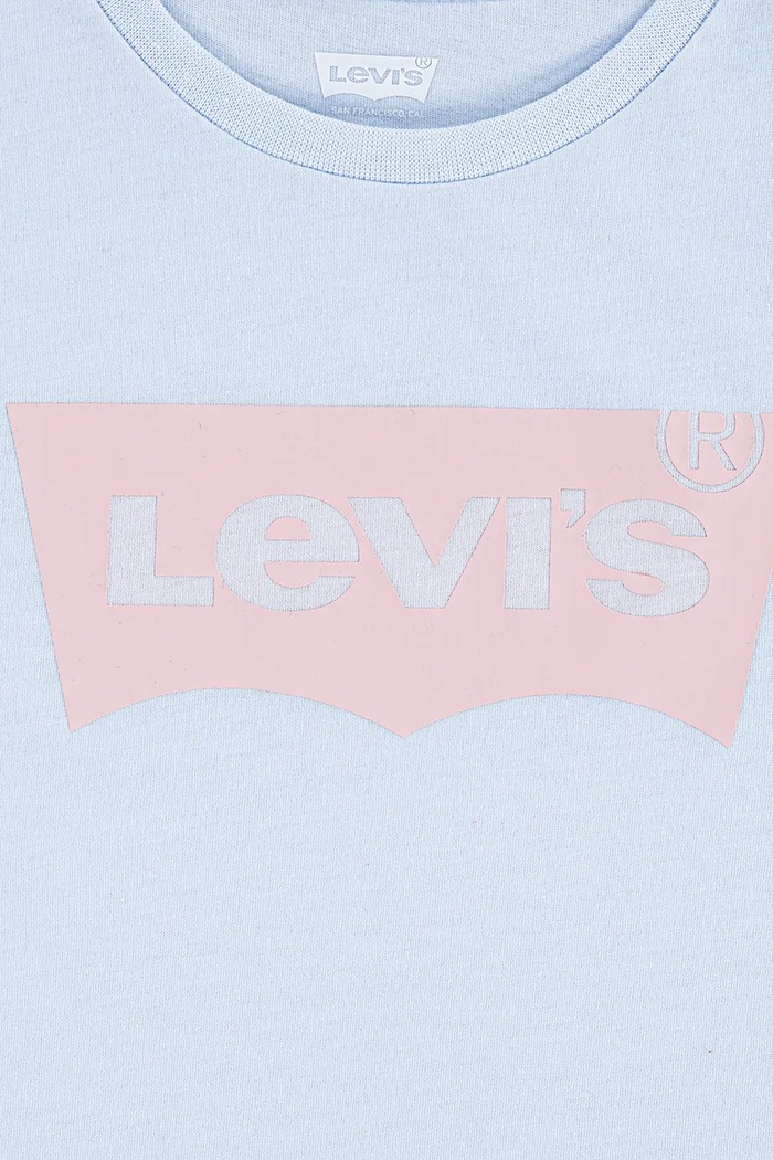 Dievča Detské tričko Levi's LVG BATWING TEE 3EK825 modrá