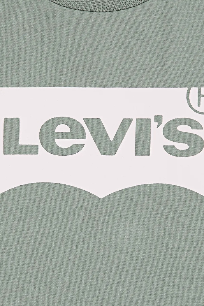 Dievča Detské tričko Levi's LVG BATWING TEE 3EK825 zelená
