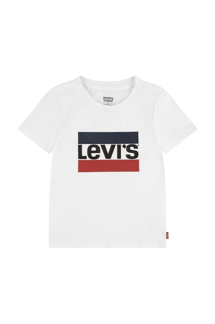 Levi's tricou pentru copii print alb 3EK827