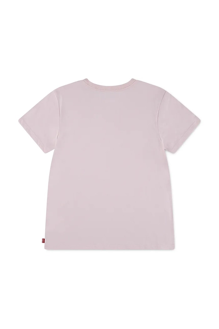 Dětské tričko Levi's LVG BATWING CHEST HIT TEE 4EK826 růžová SS26