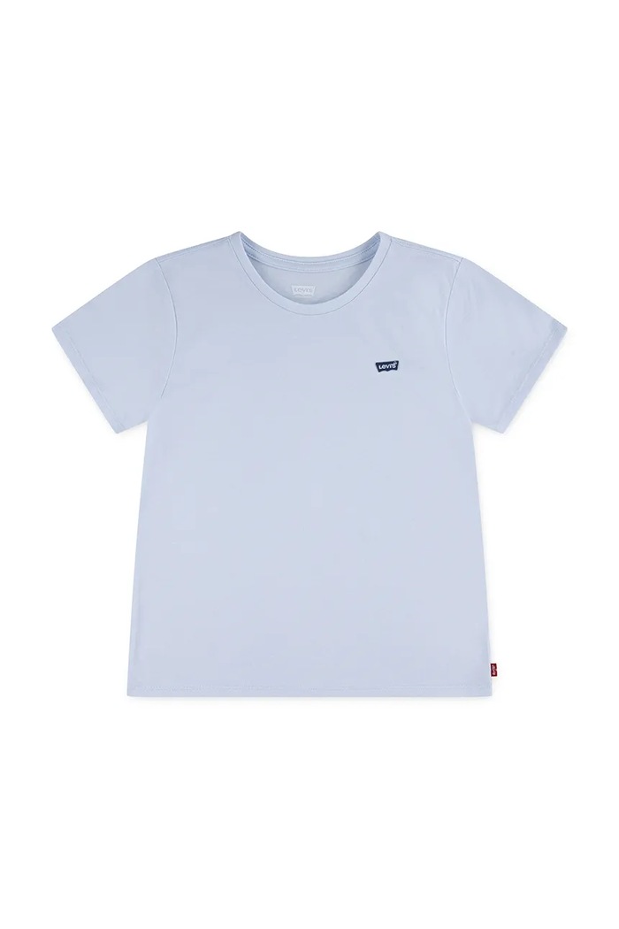 Detské tričko Levi's LVG BATWING CHEST HIT TEE okrúhly modrá 4EK826