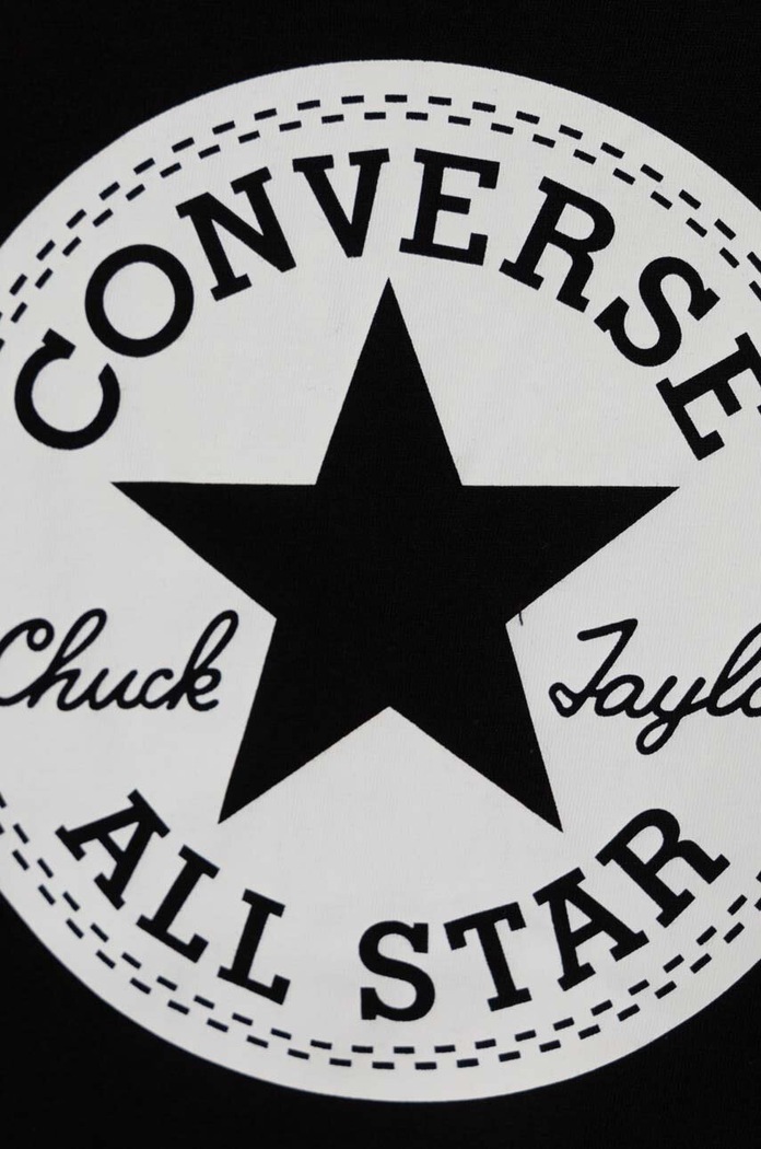 Dziewczynka Converse T-shirt dziecięcy 469787 czarny