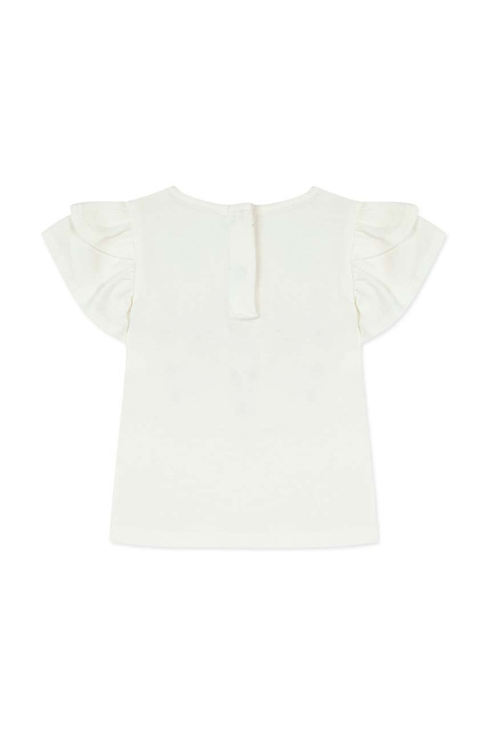 Dziewczynka Tartine et Chocolat t-shirt niemowlęcy TY10011.60.74 beżowy