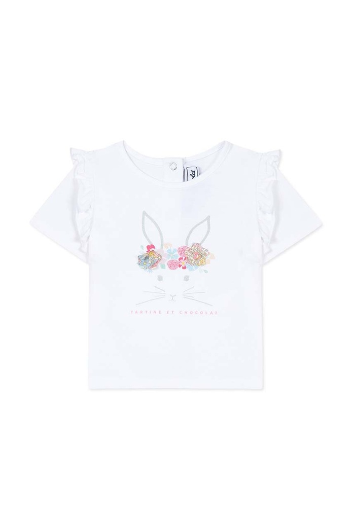 TARTINE ET CHOCOLAT T-shirt dziecięcy TY10071.104 biały SS24