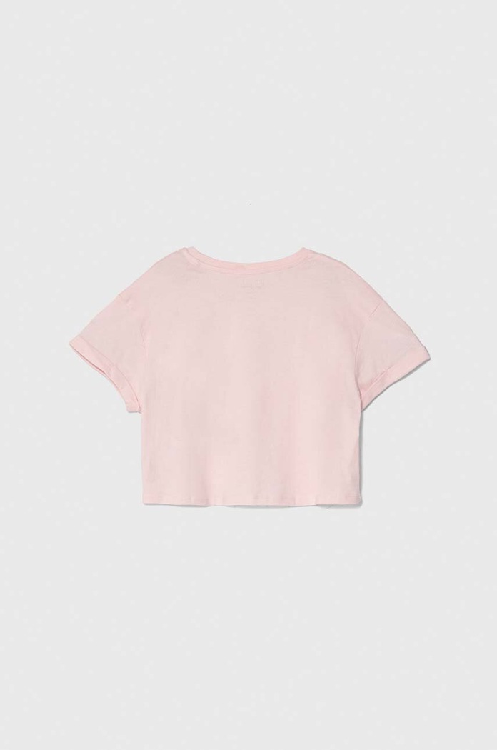 Dječja pamučna majica kratkih rukava Pepe Jeans NICKY PG503070 roza SS24