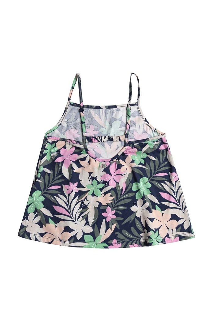 Dziewczynka Roxy Top bawełniany dziecięcy BAILA PA MI ERGKT03250 granatowy