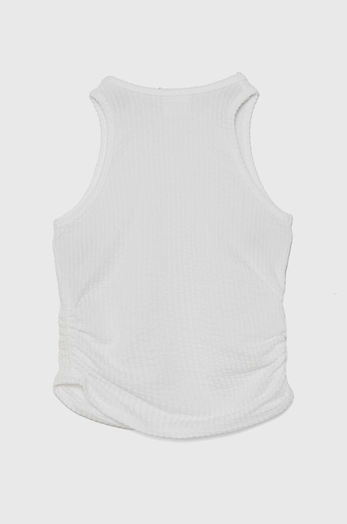 Abercrombie & Fitch top dziecięcy KI239.4072 biały SS24