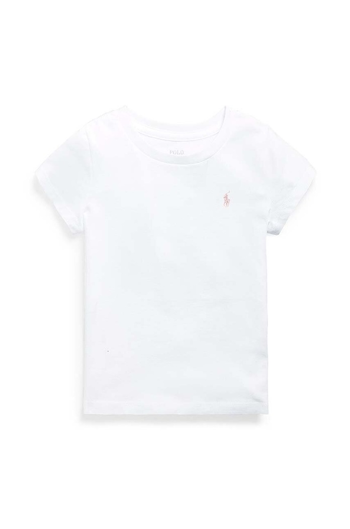 Polo Ralph Lauren gyerek pamut póló pamut fehér 312833549064