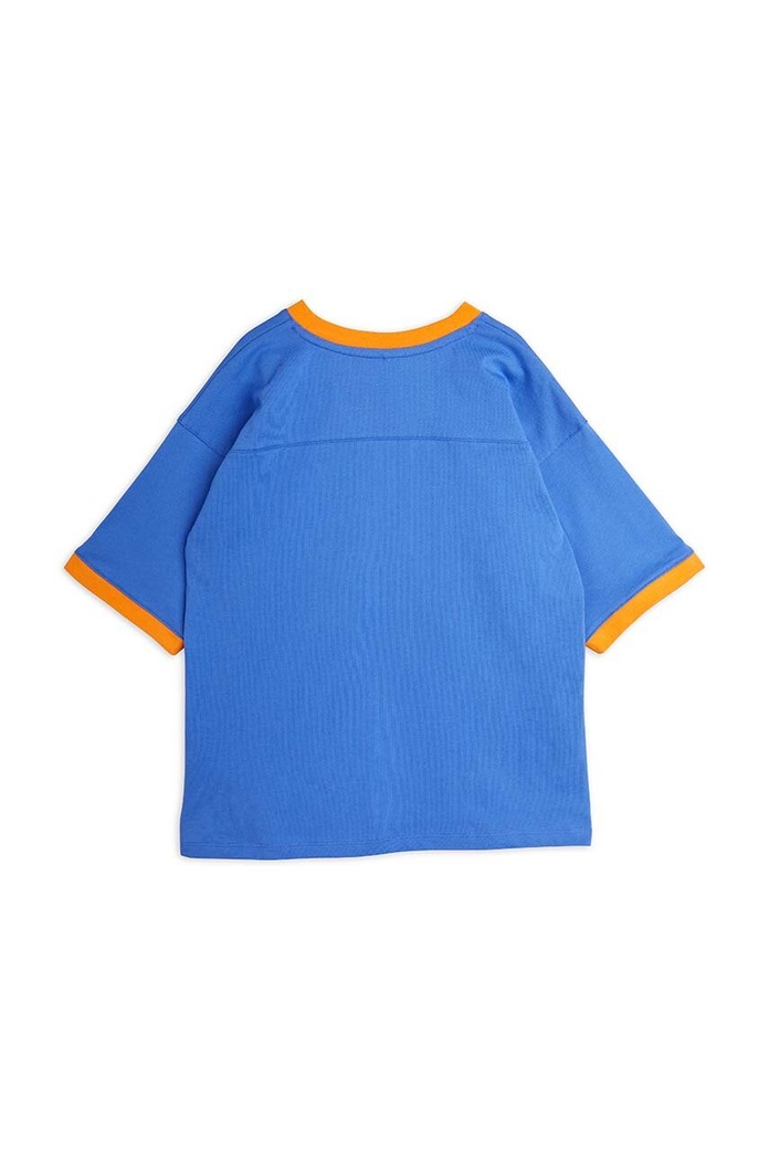 Băieți Mini Rodini Tricou de bumbac pentru copii Squirrel 2422015360 albastru