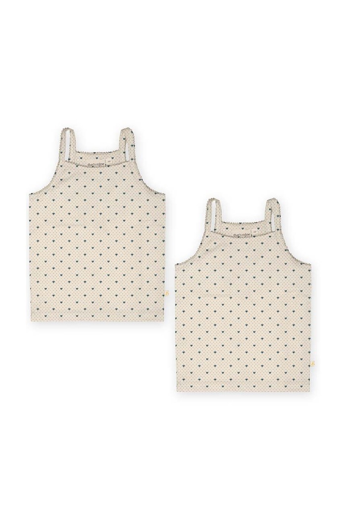 That's mine top copii Esta 2-pack cu modele bej 085876