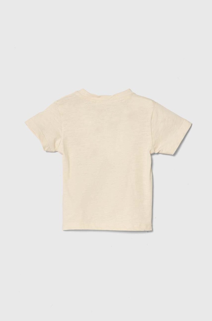Zippy Бебешка памучна тениска zippy 3105965601 бежов SS24