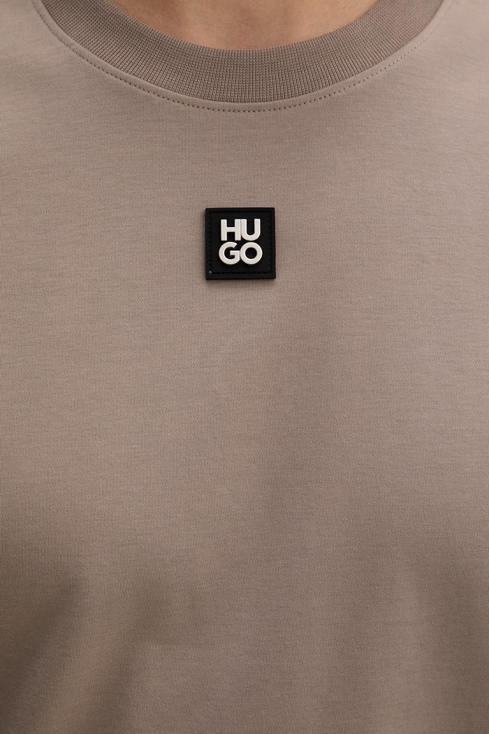 HUGO tricou pentru bărbați din bumbac Dalile 50505201 bej