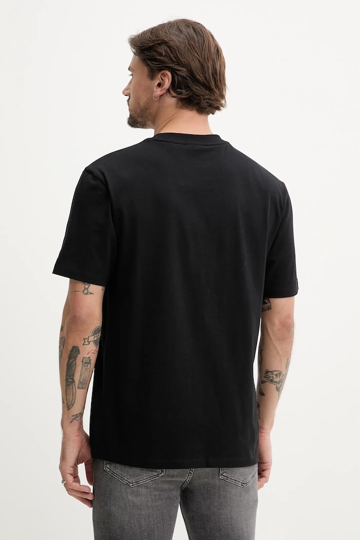 Odzież HUGO t-shirt bawełniany 50508513 czarny