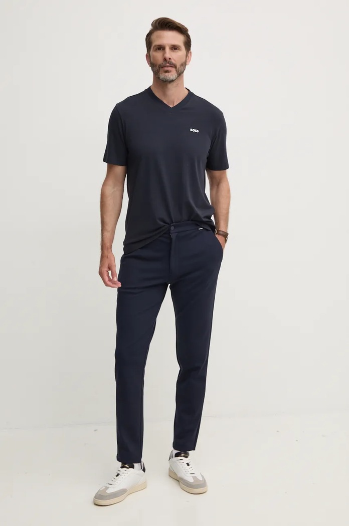 Футболка Boss Green Tee V 50506347 тёмно-синий AA00