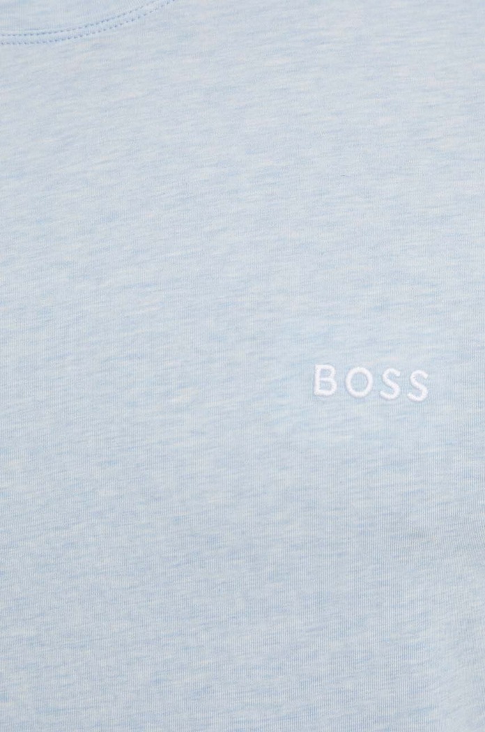 BOSS lounge tričko pánske bavlnené s elastanom Mix&Match T-Shirt R modrá 50515312