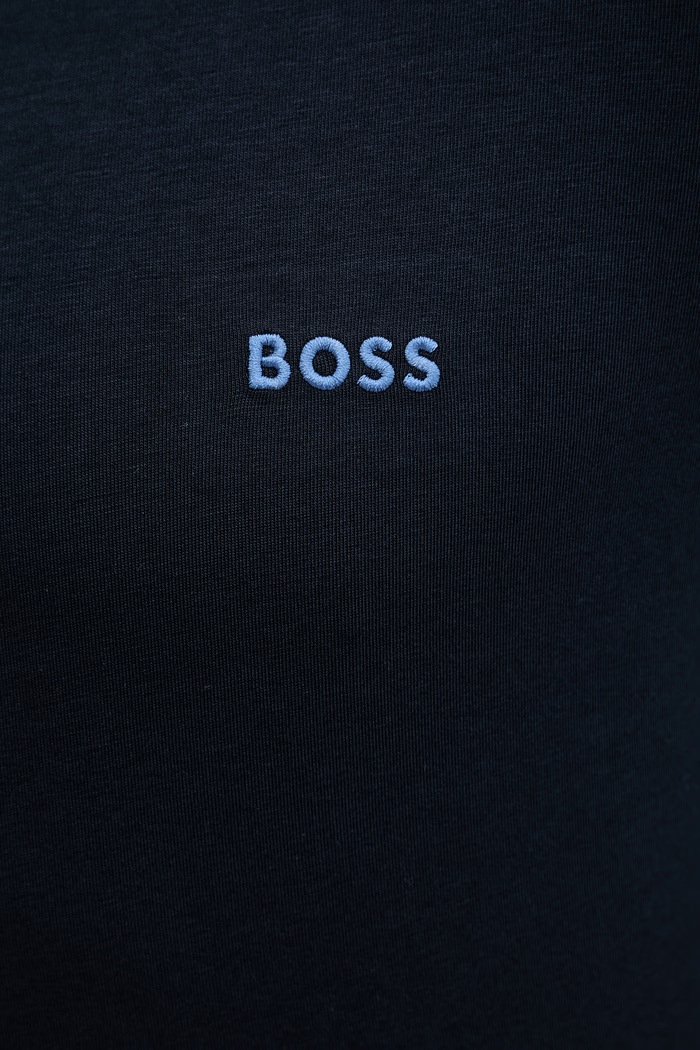 BOSS tricou loungewear bărbătesc din bumbac cu elastan Mix&Match T-Shirt R 50515312 bleumarin
