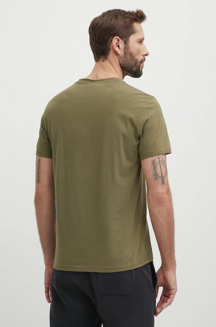 Odzież BOSS t-shirt bawełniany 50503276 zielony