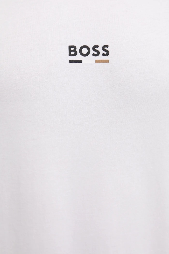 BOSS T-shirt męski T-Shirt RN Slim Fit 50517970 biały