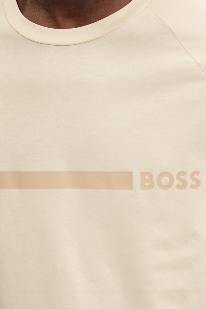 BOSS majica za muškarce T-Shirt RN Slim Fit bež 50517970