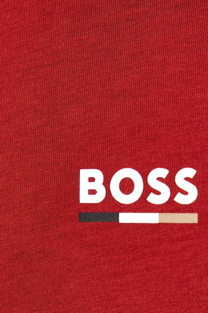 Тениска мъжка T-Shirt RN Slim Fit BOSS 50517970 червен