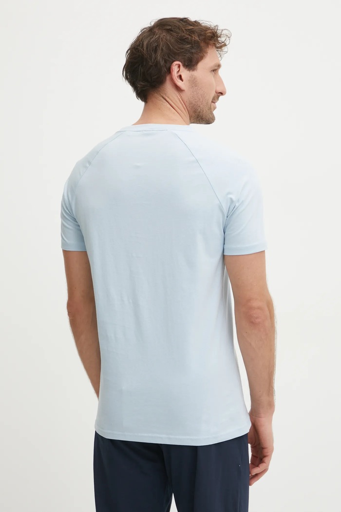Oblečení BOSS tričko pánské T-Shirt RN Slim Fit 50517970 modrá