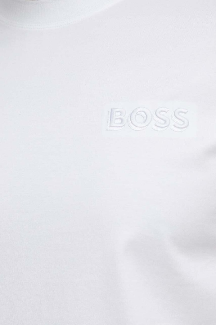 BOSS t-shirt bawełniany biały 50504557